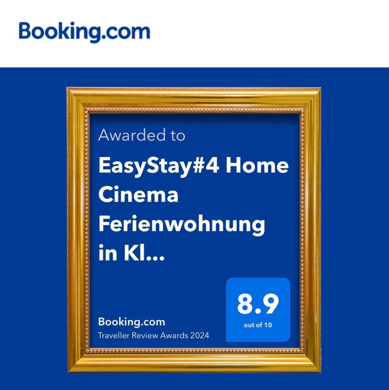 Easystay#4 Home Cinema Ferienwohnung In Kliniknaehe Mit Balkon, Boxspringbett & Netflix Bad Oeynhausen Eksteriør billede